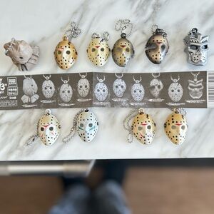 Friday the 13th Mask Keychains Set (10)
Complete set